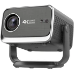 سمارت بروجكتور ذكي 4K LED فل اتش دي 1080p مع واي فاي 6 وبلوتوث 2 جيجابايت 16 جيجابايت اسود P20 Pro - سمارت