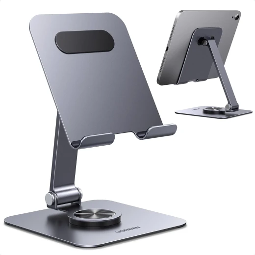 GBT A8, GBT TABLET STAND SWIVEL TABLET STAND WITH 360 ROTATING BASE FOLDABLE ADJUSTABLE HOLDER - GBT - Image 2