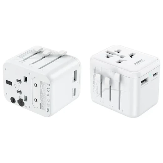 شاحن جداري ريماكس 12 واط بمنفذين USB أبيض – Remax 2-Port Wall Charger | شاحن سريع للهواتف والأجهزة المحمولة شاحن جداري ريماكس 12 واط بمنفذين USB أبيض – Remax 2-Port Wall Charger | شاحن سريع للهواتف والأجهزة المحمولة