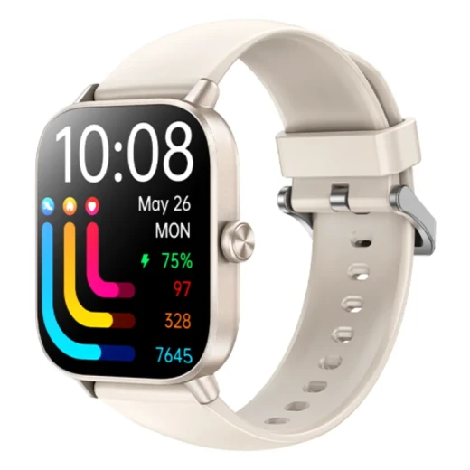 ساعة ذكية REMAX WATCH20 بشاشة TFT مقاس 1.83 بوصة وبطارية 300mAh، مراقبة نبض القلب والنوم والخطوات، إشعارات ذكية، وجوه قابلة للتخصيص، فضي - ريماكس - Image 2