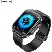 ساعة REMAX WATCH 13 الذكية بشاشة AMOLED مقاس 1.96 بوصة، بطارية تدوم 4-6 أيام، تتبع النشاط ومراقبة نبض القلب والنوم، إشعارات المكالمات والرسائل، أزرق