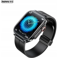 ساعة REMAX WATCH 13 الذكية بشاشة AMOLED مقاس 1.96 بوصة، بطارية تدوم 4-6 أيام، تتبع النشاط ومراقبة نبض القلب والنوم، إشعارات المكالمات والرسائل، أزرق