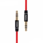 REMAX RL-L200 3.5mm AUX Audio Cable 2m, Male to Male Stereo Cable for Phone, Car Stereo, Speakers & Headphones, Clear Sound, Durable & Reliable - Remax