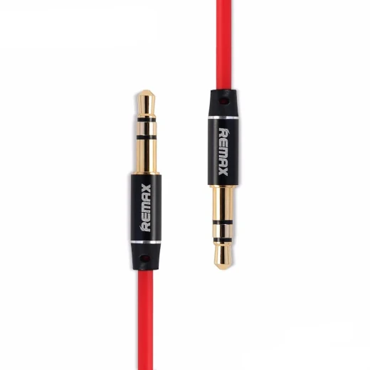 REMAX RL-L200 3.5mm AUX Audio Cable 2m, Male to Male Stereo Cable for Phone, Car Stereo, Speakers & Headphones, Clear Sound, Durable & Reliable - Remax - Image 2