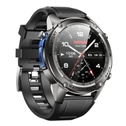 ساعة REMAX Watch18 الذكية للرياضة مع GPS مزدوج التردد L1+L5، شاشة AMOLED مقاس 1.43 بوصة، بطارية 500mAh، مقاومة للماء 50م، أكثر من 170 وضع رياضي