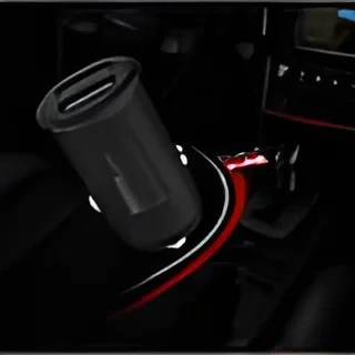 REMAX Roki Slim Car Charger with Dual USB Ports, Compact 0.9cm Design, Smart Power Adjustment and LED Indicator for Convenient In-Car Charging - Remax - Image 2
