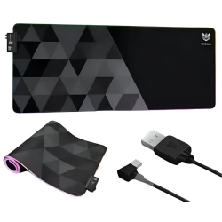 اونيكوما ماوس باد RGB للألعاب 800x300x4 ملم أسود ورمادي MP006