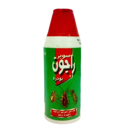 سوبر راجون بودرة مبيدة للحشرات 80 غ مسحوق قوي لمكافحة الحشرات للاستخدام المنزلي يساعد على القضاء على الحشرات الزاحفة ويوفر حماية طويلة الأمد - سوبر راجون