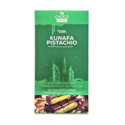 شوكولاك دبي فستق كنافة بار 190 جرام - Chocolake - Image 2