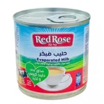 ريد روز حليب مبخر 170 جم – حليب مبخر بقوام كريمي ومذاق غني، مناسب للقهوة والشاي والحلويات والطبخ، خيار عملي للاستخدام اليومي - Red Rose