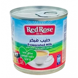 ريد روز حليب مبخر 170 جم – حليب مبخر بقوام كريمي ومذاق غني، مناسب للقهوة والشاي والحلويات والطبخ، خيار عملي للاستخدام اليومي - Red Rose - Image 2