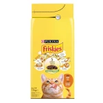 بوراينا فريسكس طعام قطط جاف بالدجاج والخضروات 1.7 كجم - Purina Friskies