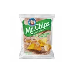 مستر تشيبس رقائق بطاطس بنكهة الملح والخل 155 جرام - Mr. Chips
