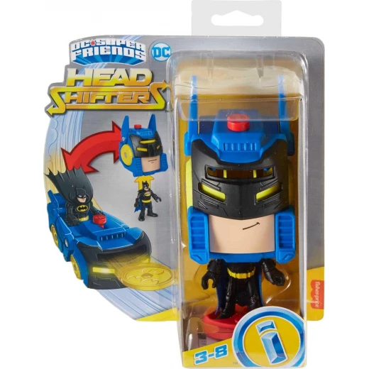 Fisher-Price Imaginext DC Super Friends Batman Head Shifters Batmobile Toy Set - Image 5