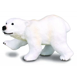 Collecta Realistic Polar Bear Cub Standing Toy Figure 5.5cm, Highly Detailed Animal Figurine, Durable PVC Construction, Perfect for Educational Play & Collectors, Ages 3+