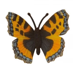 CollectA Small Tortoiseshell Toy Animal Replica for Educational Play, Realistic Design, Durable Construction, 7 cm in Length, Perfect for Collectors and Children Ages 3+