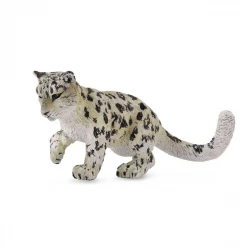 CollectA Realistic Snow Leopard Cub Toy Figure For Kids 3+ Years Old Highly Detailed Animal Model Perfect For Educational Play And Display 1:20 Scale
