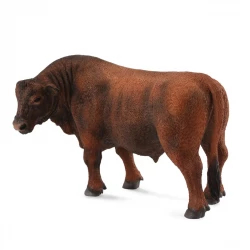 CollectA Red Angus Bull Toy Figure Realistic Animal Replica for Kids and Collectors