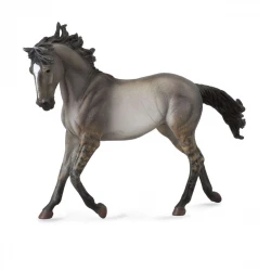 CollectA Mustang Mare Grulla Realistic Toy Figure For Kids Aged 3+ Years Highly Detailed Collectible Model Great Gift Idea For Children 1:20 Scale Approximately 20cm Long