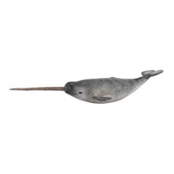 Collecta Narwhal Figure Realistic Hand Painted Marine Animal Toy