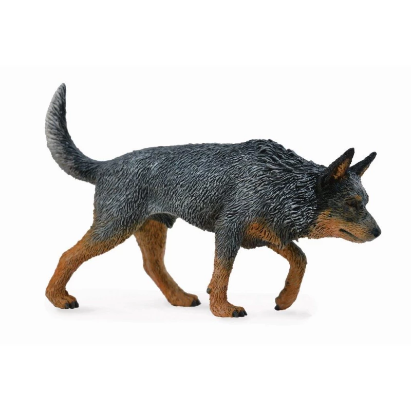 CollectA Australian Cattle Dog Yellow Realistic Toy Figure 9.2cm, Detailed Animal Model for Collectors and Kids - CollectA