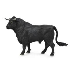 Collecta Spanish Fighting Bull Realistic Toy Figure for Kids: Detailed Standing Model for Play and Display, Durable PVC Construction, Perfect for Ages 3 and Up, 1:20 Scale