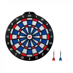 Hostfull 36cm Dartboard Set for Kids and Adults with 12 Darts and Hanging Hardware Target Game Indoor Outdoor Fun Family Activity