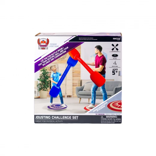 Hostful Jousting Challenge Set, Balance and Strategy Game for Kids and Adults Hostful Jousting Challenge Set, Balance and Strategy Game for Kids and Adults