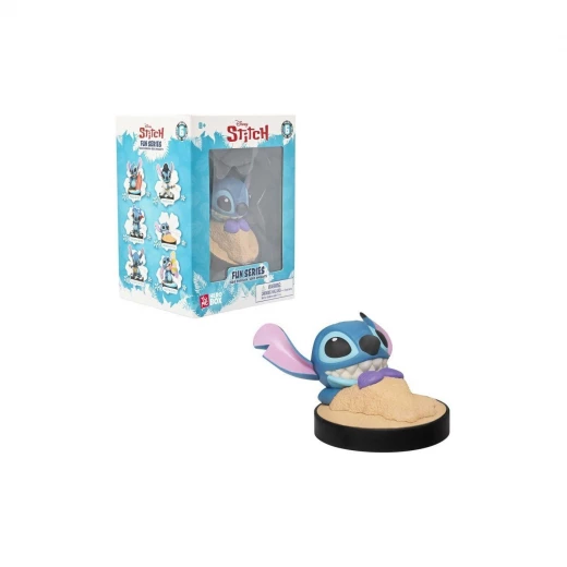 YuMe Disney Stitch Hero Box Fun Series Stitch In Sand Figure 10Cm YuMe Disney Stitch Hero Box Fun Series Stitch In Sand Figure 10Cm