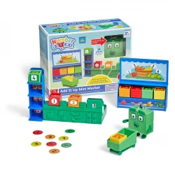 Learning Resources Numberblocks Add It Up Mini Market Role Play Toy for Toddlers