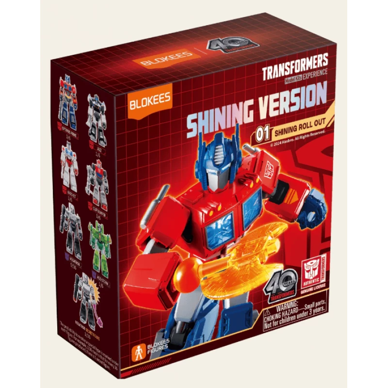 شخصيات Blokees Transformers Shining الإصدار 01 صندوق عشوائي قابلة للتجميع