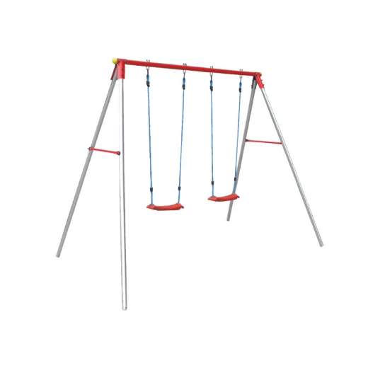Garlando Candy 2 Plus Double Swing Set, Durable Outdoor Playground Equipment Garlando Candy 2 Plus Double Swing Set, Durable Outdoor Playground Equipment