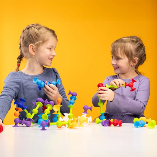مجموعة سكوغز المبتدئة من فات برين تويز، لعبة بناء بـ 24 قطعة شفط - Image 2
