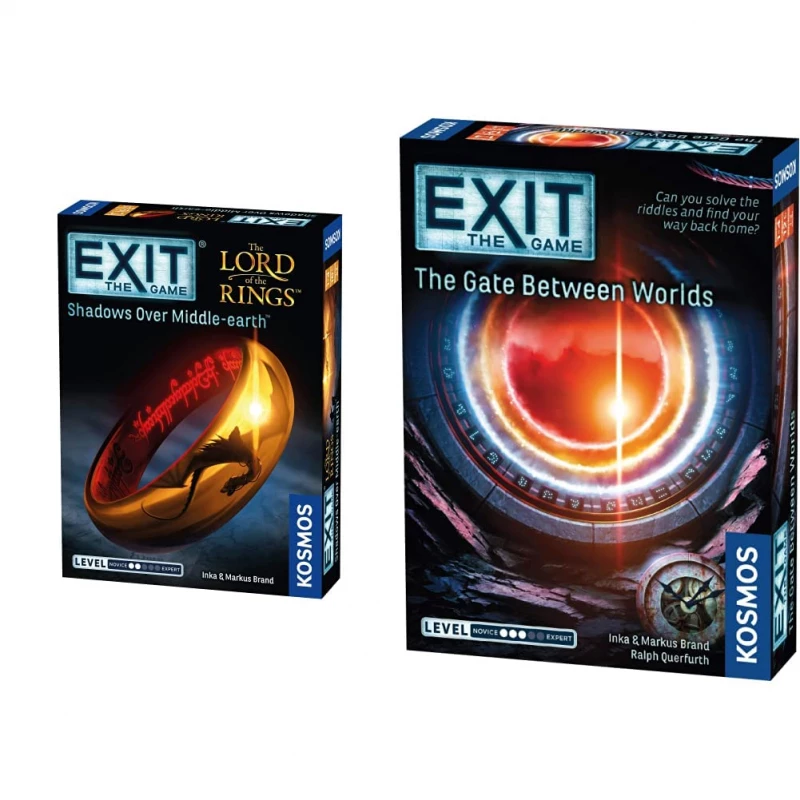 Thames & Kosmos EXIT: The Lord of the Rings Shadows Over Middle-earth Card Game