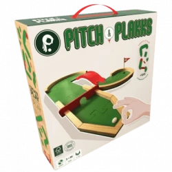 Eagle Gryphon Games Plakks Mini Golf Wooden Board Game for Kids and Adults, Family Fun