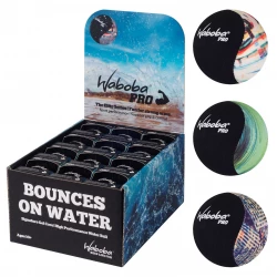 Waboba Pro Water Bouncing Ball High Performance Competition Ball for Lakes Oceans Pools Rivers and Giant Puddles Ages 8 Plus 56mm Diameter Random Colour