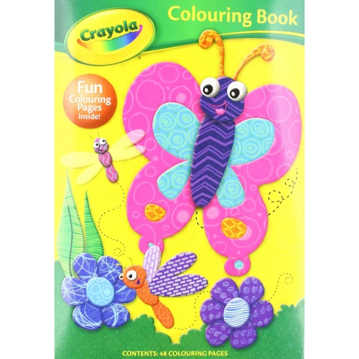 Crayola Butterfly Colouring Book 48 Pages for Creative Kids Ages 3+ Crayola Butterfly Colouring Book 48 Pages for Creative Kids Ages 3+