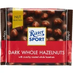 ريتر سبورت شوكولاتة داكنة بالبندق الكامل 100 جرام - Ritter Sport