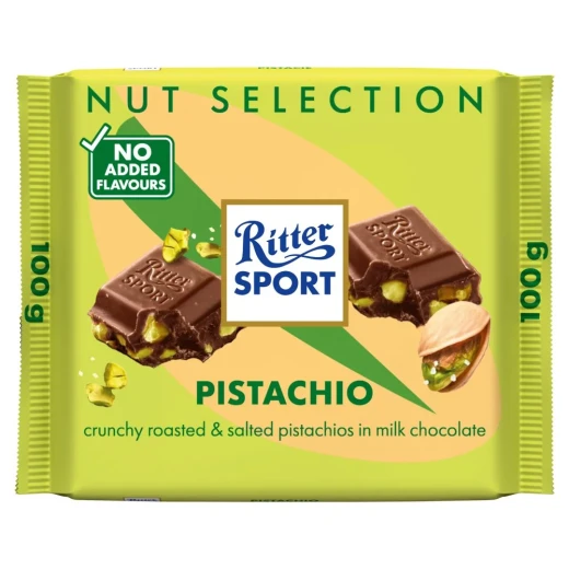 ريتر سبورت لوح شوكولاتة بالفستق والمكسرات 100 جرام - Ritter Sport - Image 2