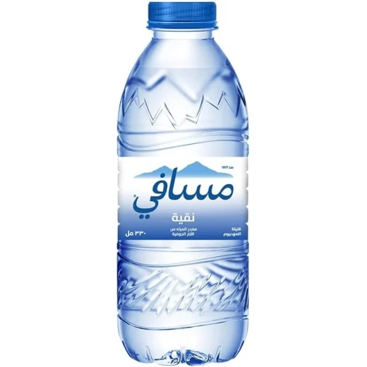 مياه مسافي المعدنية 12 × 330 مل – مياه شرب معدنية طبيعية ومنعشة، عبوات صغيرة وعملية للاستخدام اليومي، المنزل، المكتب، المدرسة والرحلات، مثالية للترطيب أثناء التنقل - مسافي - Image 3