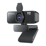 يسيدو كاميرا KM14 بدقة 2K HD بـ 2 مليون بكسل ودوران 360 درجة مع ميكروفون مدمج وتركيز تلقائي، خط 1.5 متر، أسود - يسيدو