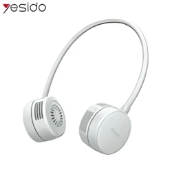 Yesido YF17 Portable Fan, White, Compact and Lightweight Personal Fan, Practical Design for Home, Office, Travel and Everyday Use