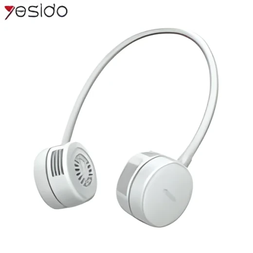 Yesido YF17 Portable Fan, White, Compact and Lightweight Personal Fan, Practical Design for Home, Office, Travel and Everyday Use