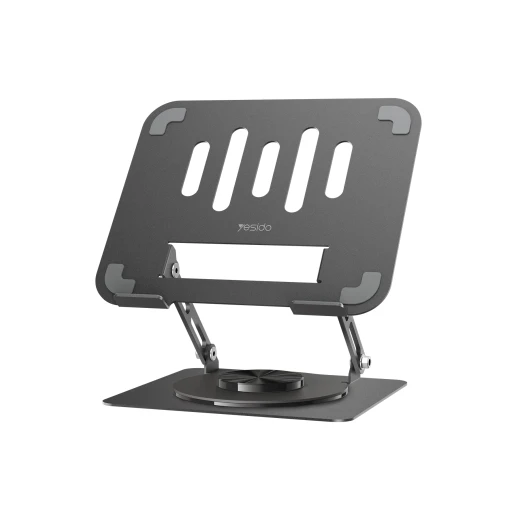 YESIDO LP08 360-Degree Adjustable Desktop Laptop Stand, Compatible with 13 to 20-Inch Laptops, Rotatable Design for Flexible Viewing Angles and Comfortable Desk Setup YESIDO LP08 360-Degree Adjustable Desktop Laptop Stand, Compatible with 13 to 20-Inch Laptops, Rotatable Design for Flexible Viewing Angles and Comfortable Desk Setup