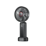 Yesido YF10 3 Stages Of Speed Portable Mini Fan with Big Battery Power Bank Function Black - Yesido