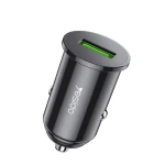 شاحن سيارة سريع يسيدو YESIDO Y38 بتقنية QC2.0 وQC3.0 وFCP وAFC، محول شحن USB فائق السرعة للسيارة، شاحن سيارة أسود - يسيدو