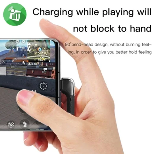 يسيدو كيبل شحن مضفر USB-C إلى USB-A بزاوية 90 درجة 2.4 أمبير 1.2 متر CA80 - يسيدو - Image 3