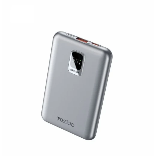 يسيدو YP46 10000mAh 22.5W PD 20W شاحن بطارية ماج سيف رمادي - يسيدو - Image 2
