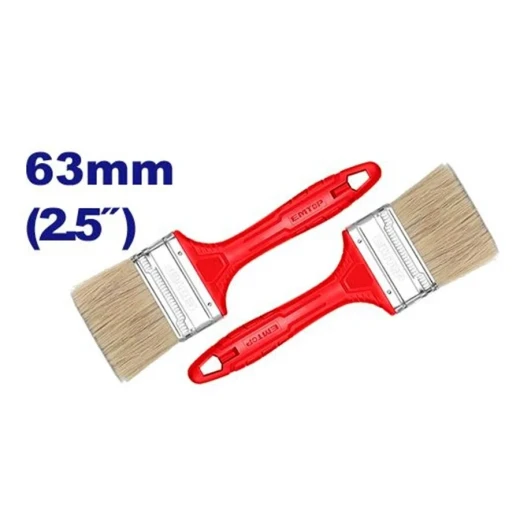 Emtop 2.5 Inch 11mm Paint Brush EPBH25702 Emtop 2.5 Inch 11mm Paint Brush EPBH25702