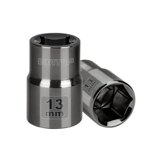 EMTOP 1/2 inch 13mm Hexagonal Socket Black